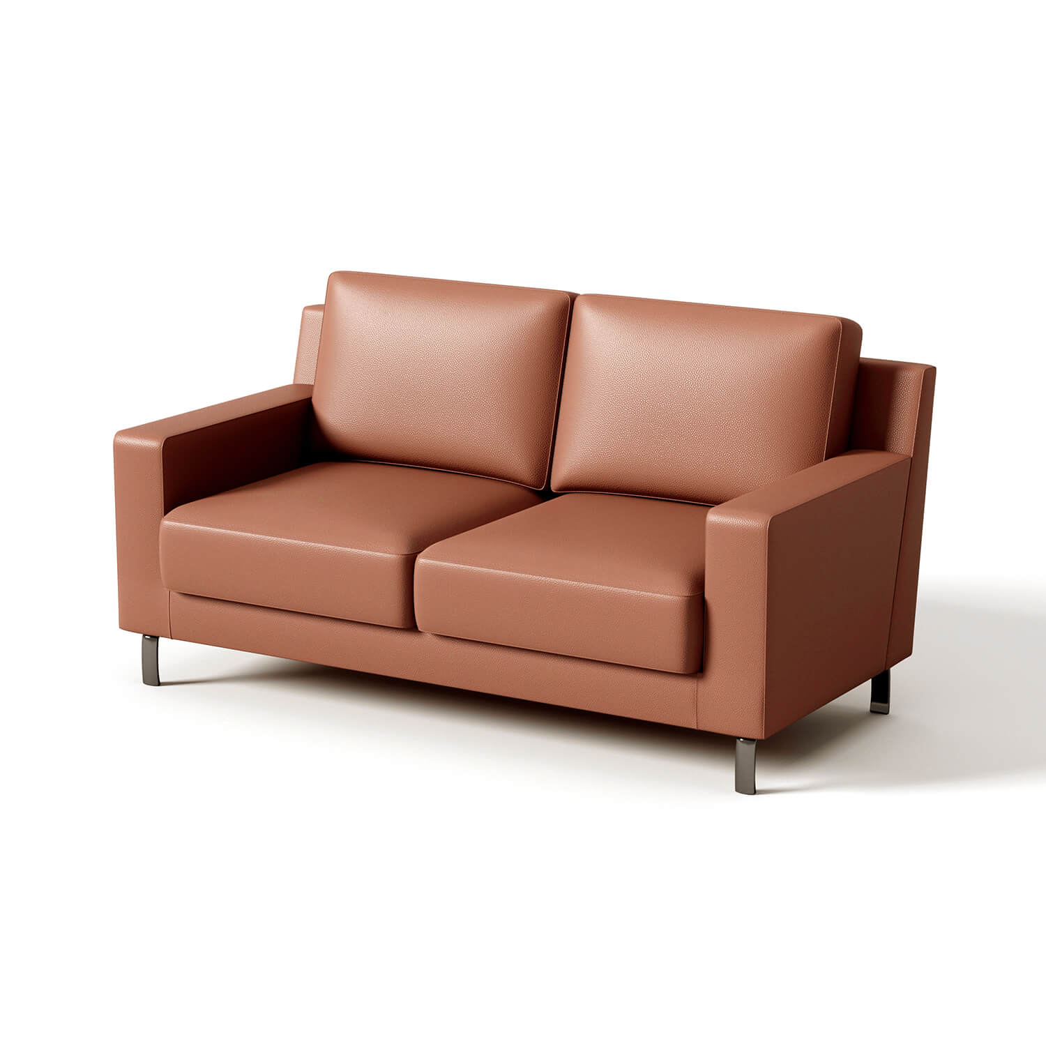 Modular Executive Sofa Collection In Premium Microfiber Leather