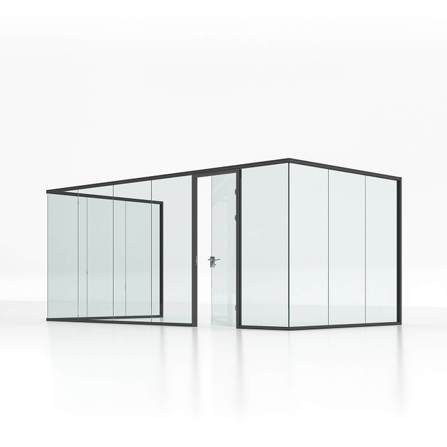 Full View Soundproof Office Partition Wall