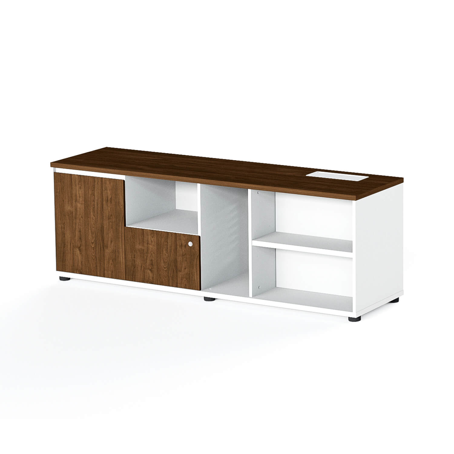 Modern Office Manager Desk Cabinet