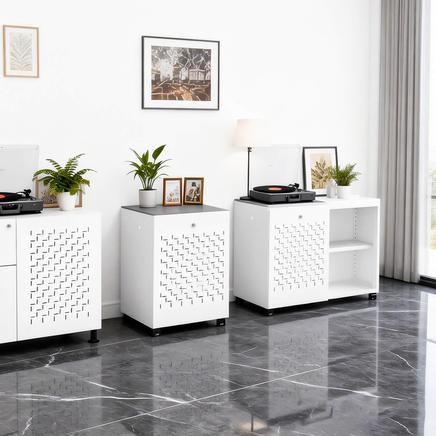 Factory Custom Sliding Metal Office Cabinet
