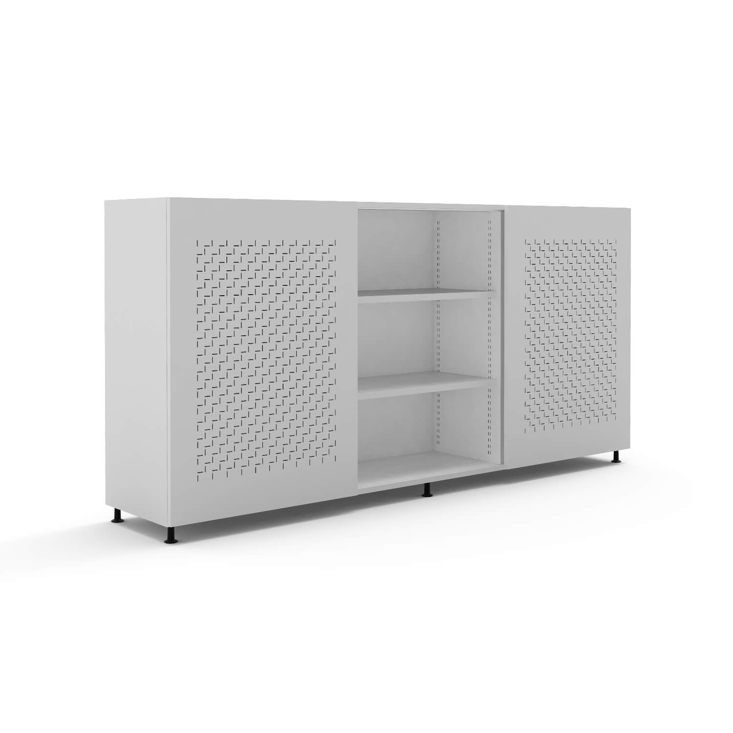 Factory Double Hinged Metal Office Storage Cabinet