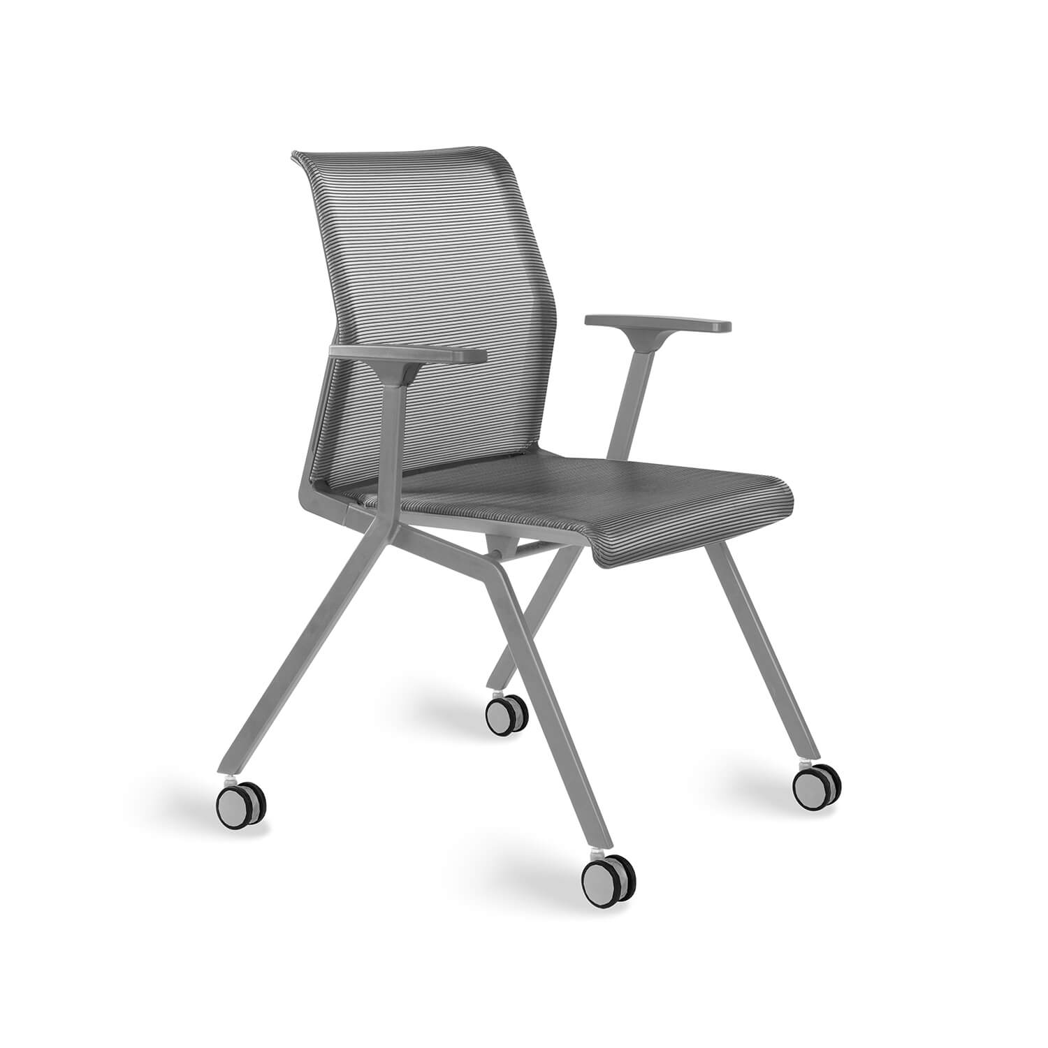 Mesh Rolling Training Chair With Casters
