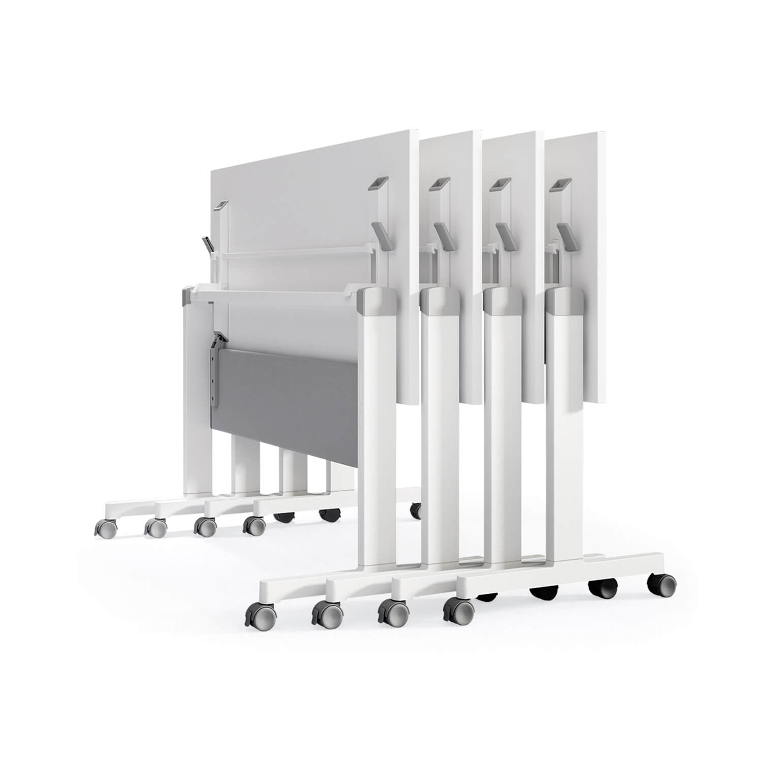 Versatile Flip-Top MFC Training Table With Modesty Panel