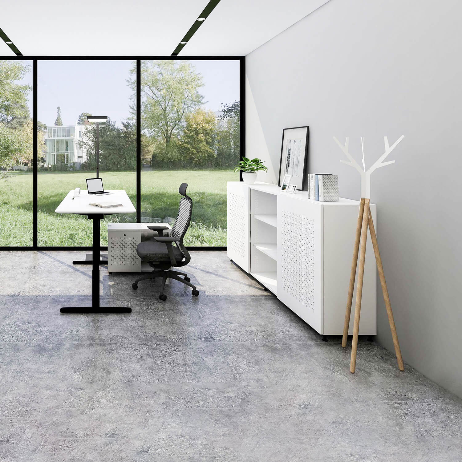 Factory Double Hinged Metal Office Storage Cabinet