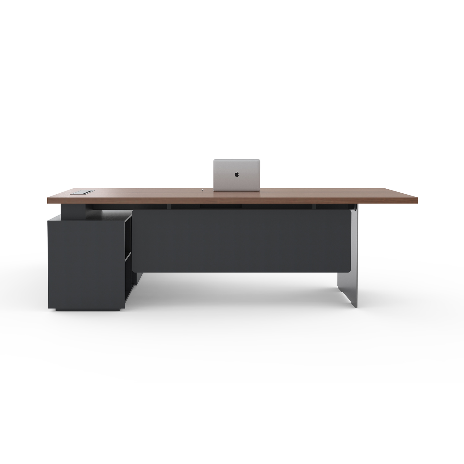 SpaceUnited Modern Metal Frame Executive Office Furniture CEO Manager Desk