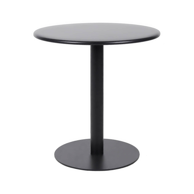 Aluminum Outdoor Pedestal Table | Commercial Cafe Grade