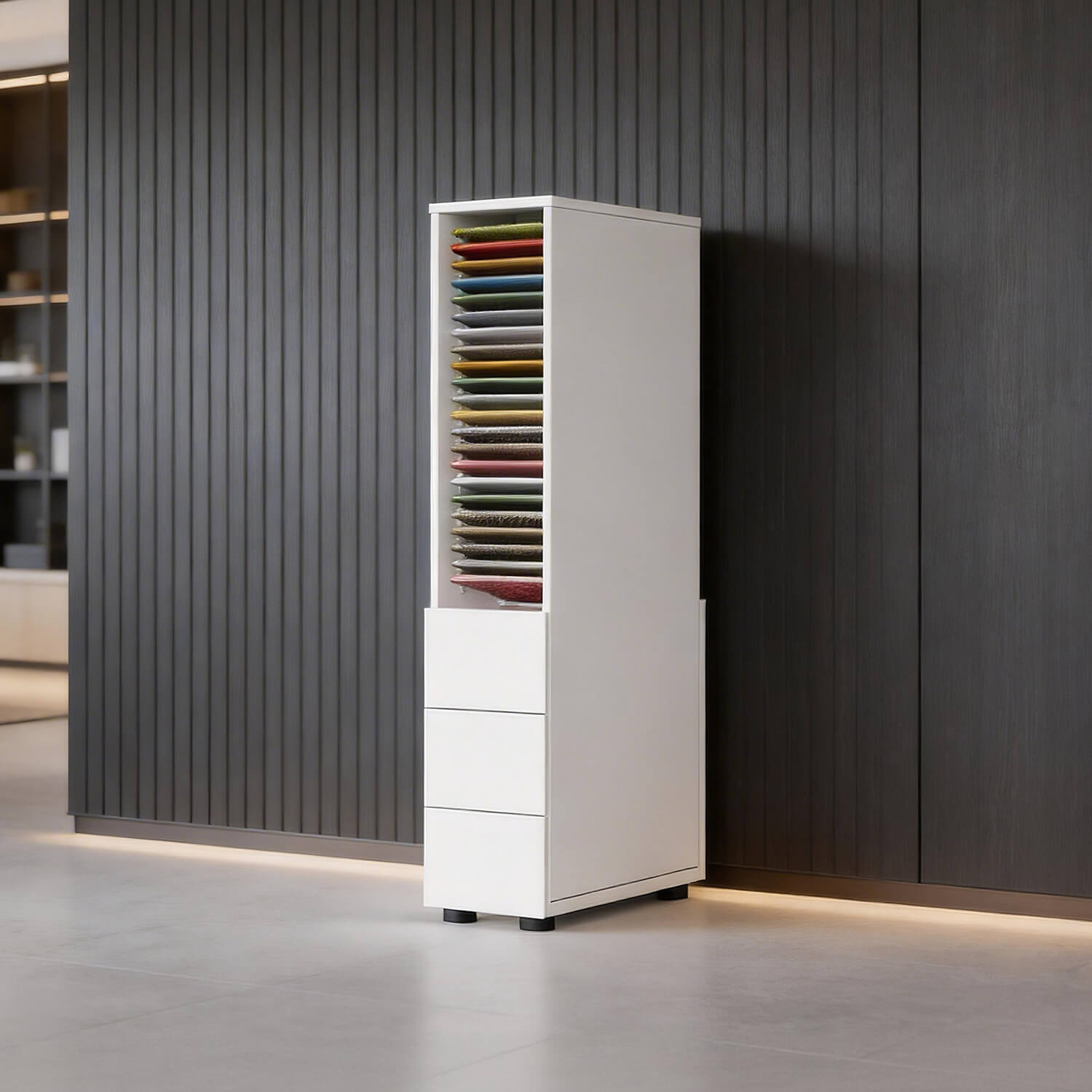 SpaceUnited Luxury Wooden Office Furniture Workstation Storage and High End Storage Cabinets