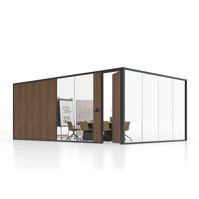 Modern Soundproof Office Glass Partition Wall