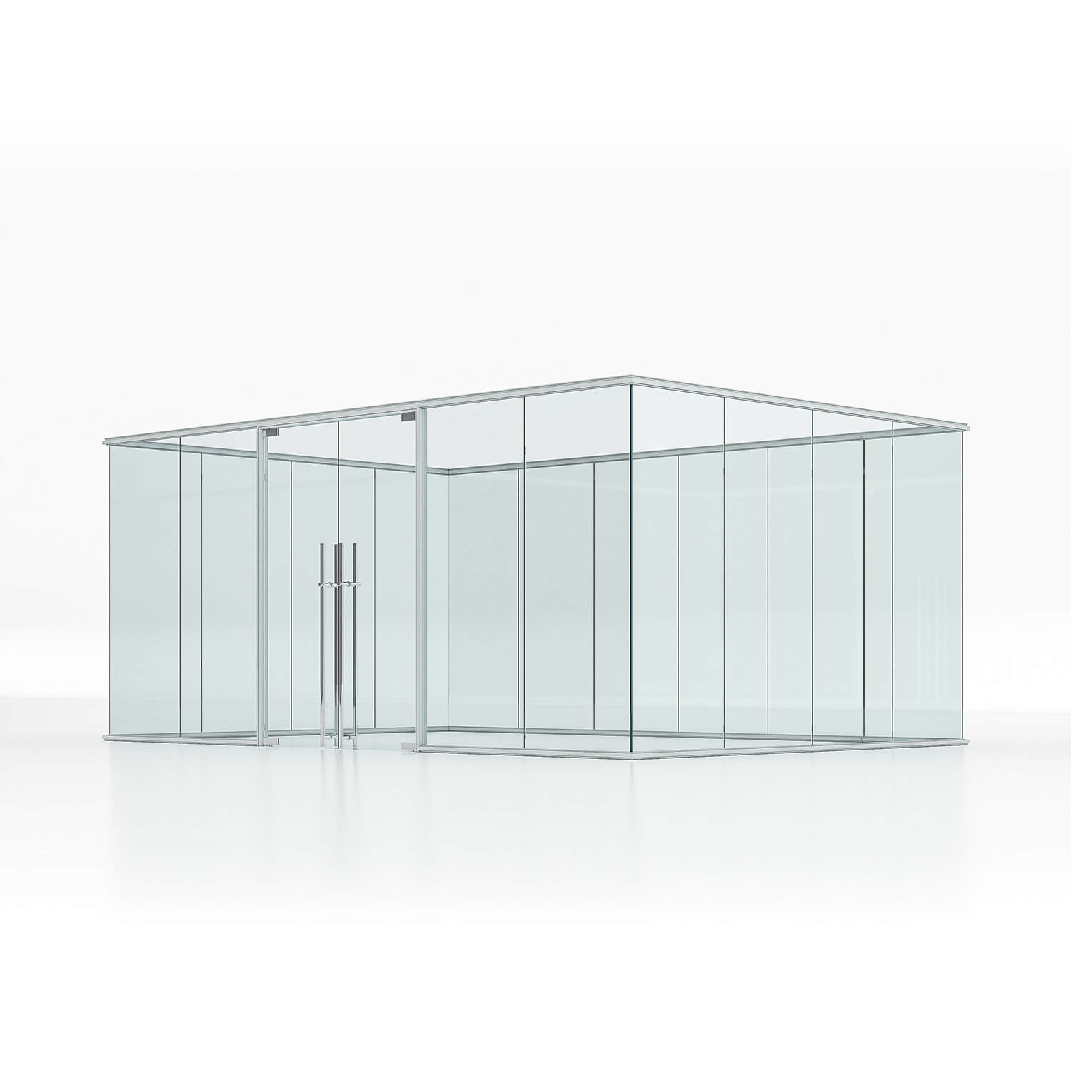 Full View Soundproof Office Partition Wall