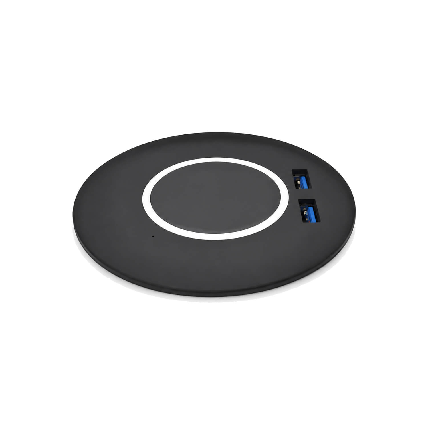 Round Recessed Power Socket for Sofa & Desk