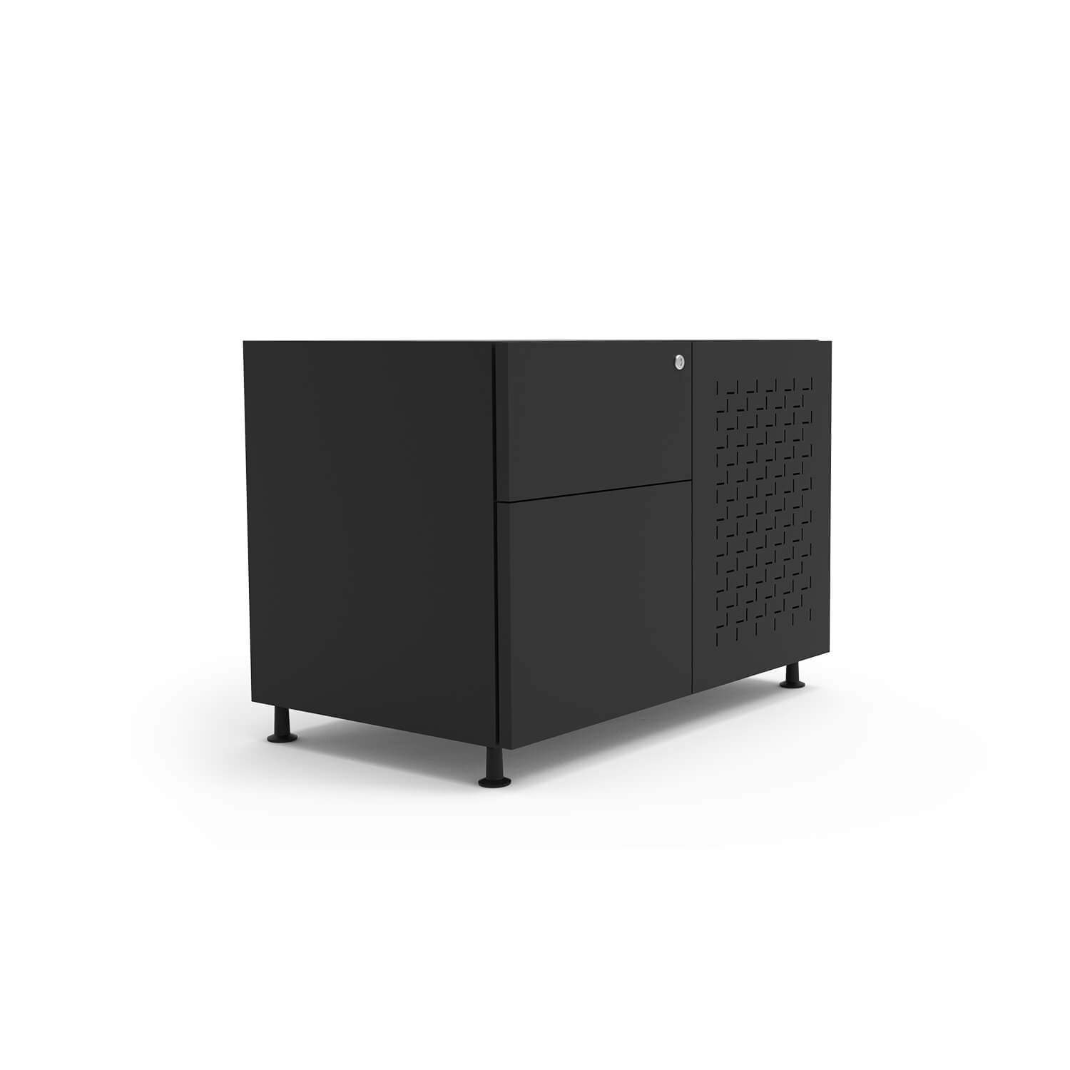 Perforated Door Metal Workstation Cabinet
