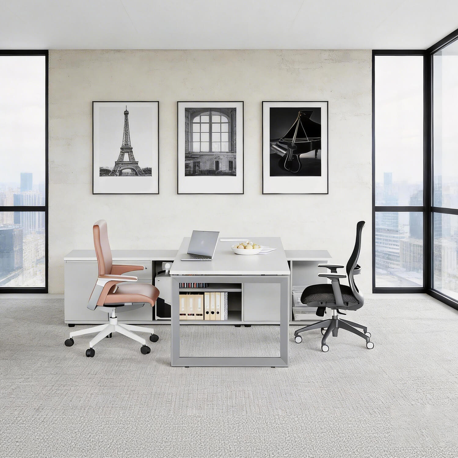 Executive Office Side Cabinet