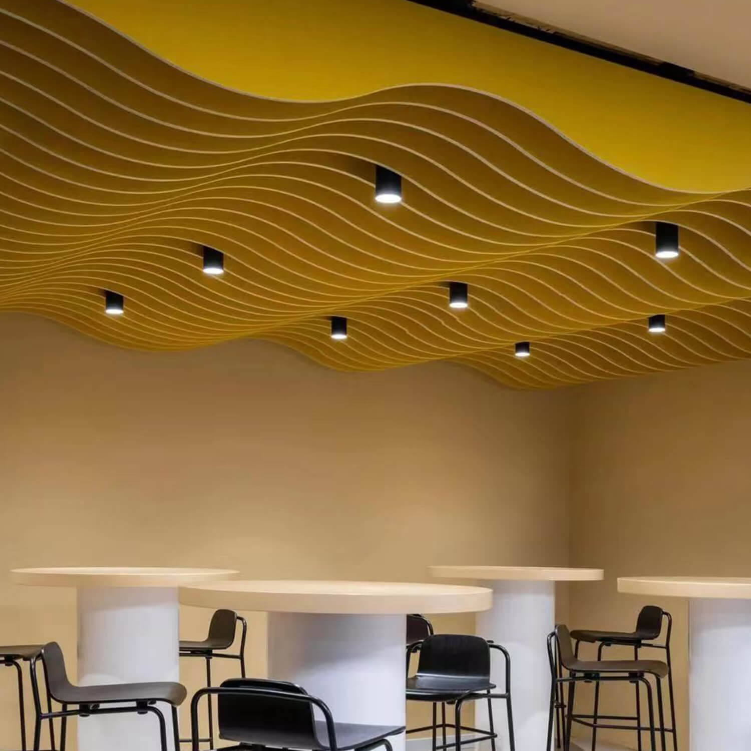 Custom PET Acoustic Ceiling Panels for Any Space