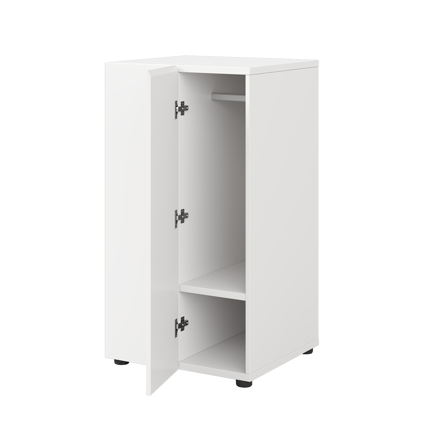 SpaceUnited High End Single Person Wooden Wardrobes for Hospitals and School Break Rooms Durable Office Furniture