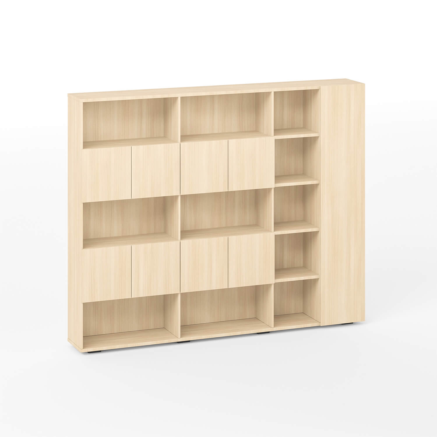 SpaceUnited Modern Style Workstation Storage Office Wooden Filing Cabinets