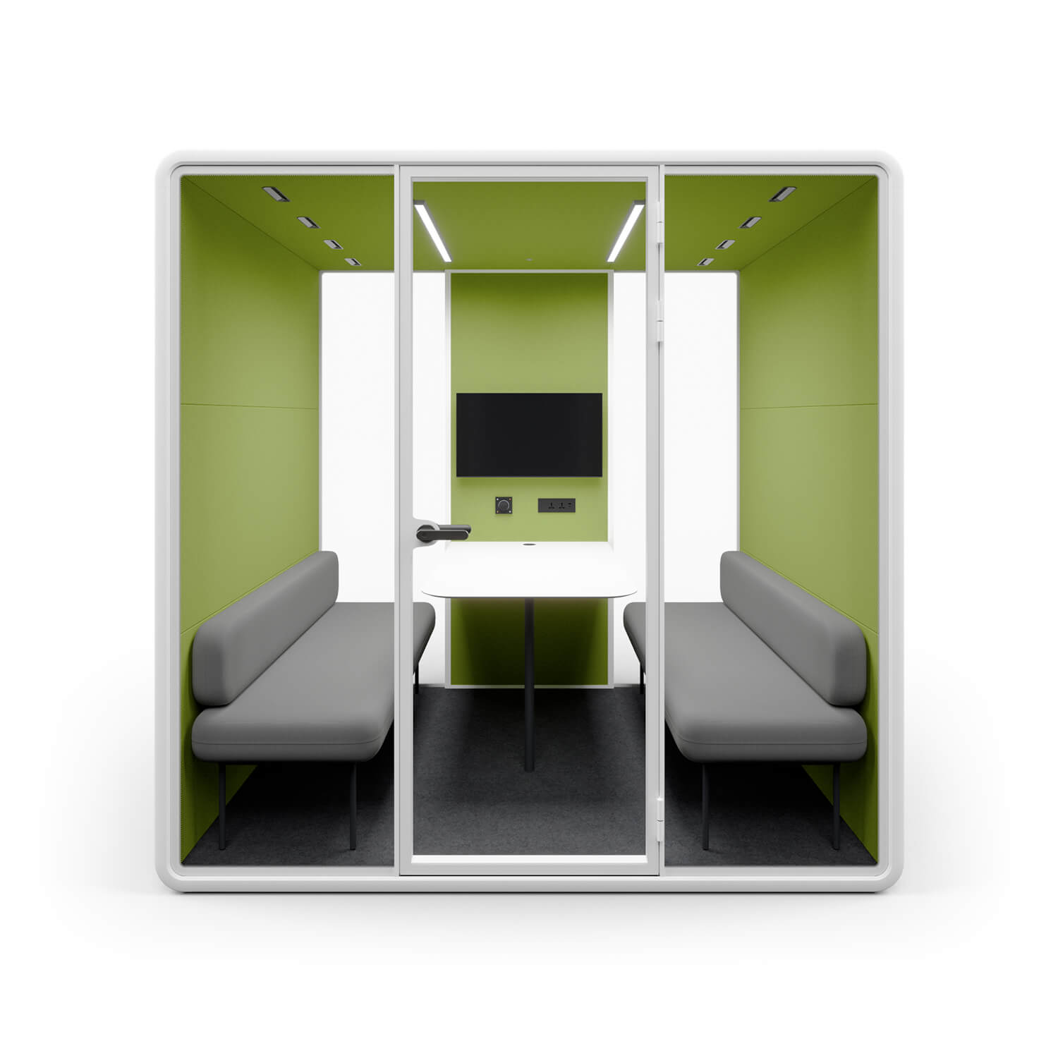 Portable Steel Soundproof Meeting Pod